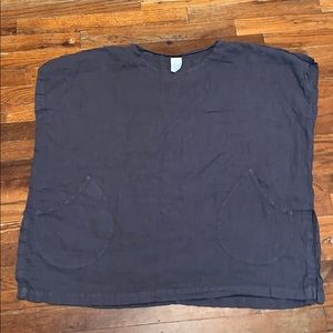 Match Point USA linen top